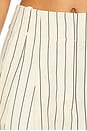 view 6 of 6 Bloo Linen Pant in Cream Pinstripe