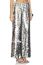 view 2 of 6 PANTALÓN NELLA SEQUIN WIDE LEG in Satellite Silver