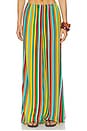 view 2 of 7 Nella Crepe Wide Leg Pant in Vibrant Multi Stripe