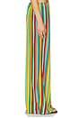 view 4 of 7 Nella Crepe Wide Leg Pant in Vibrant Multi Stripe