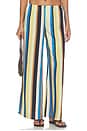 view 1 of 6 Nella Wide Leg Pant in Ocean Stripe
