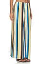 view 2 of 6 Nella Wide Leg Pant in Ocean Stripe