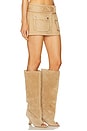 view 2 of 6 Campo Cargo Skirt in Khaki