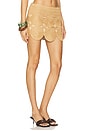 view 2 of 6 Beep Beep Mini Skirt in Natural