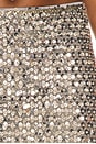 view 6 of 6 Dizzy Sequin Skirt in Satellite Silver