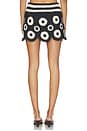 view 4 of 6 FALDA BEEP BEEP CROCHET MINI in Cream & Black