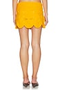 view 4 of 6 Beep Beep Mini Skirt in Sherbert Orange