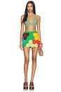view 5 of 6 Beep Beep Mini Skirt in Island Multi