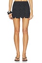 view 1 of 6 Beep Beep Mini Skirt in Black