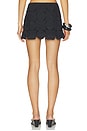 view 5 of 6 Beep Beep Mini Skirt in Black