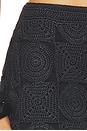 view 7 of 6 Beep Beep Mini Skirt in Black