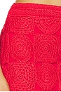 view 7 of 6 Beep Beep Mini Skirt in Classic Red