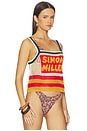 view 2 of 4 Dibby Crochet Top in Classic Dibby Graphic