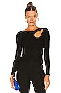 view 1 of 4 Space Top in Black
