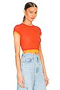 view 2 of 4 Gamma Tee in Poppy