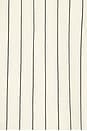 view 5 of 5 Mori Strapless Linen Top in Cream Pinstripe