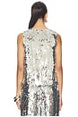 view 3 of 5 Shirley Sequin Top in Satellite Silver