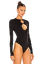 view 3 of 5 Asio Bodysuit in Black