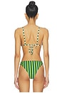 view 3 of 4 ТОП BWAI BIKINI in Gummy Green & Ecru