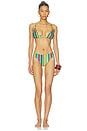 view 4 of 4 Bwai Bikini Bottom in Vibrant Multi Stripe