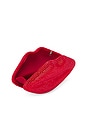 view 5 of 7 CLUTCH COM CRISTAIS LIP in Lucky Red