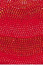 view 7 of 7 CLUTCH COM CRISTAIS LIP in Lucky Red