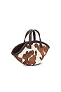 view 4 of 7 Mercado Mini Tote Bag in Cow Print