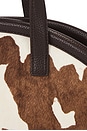 view 7 of 7 Mercado Mini Tote Bag in Cow Print