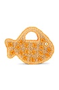 view 1 of 4 BOLSO CON ASA SUPERIOR PUKA FISH in Natural & Orange
