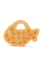 view 2 of 4 BOLSO CON ASA SUPERIOR PUKA FISH in Natural & Orange