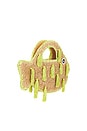 view 3 of 4 BOLSO CON ASA SUPERIOR TASSEL FISH in Natural & Lime