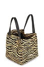 view 5 of 5 BOLSO TOTE QUAD in Brown Zebra