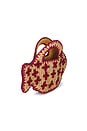 view 4 of 4 ESTUCHE PUKA in Natural & Burgundy