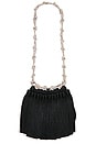 view 1 of 6 TASSEL EVENING KNOTTY BAG in Black