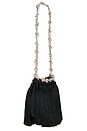 view 4 of 6 TASSEL EVENING KNOTTY BAG in Black