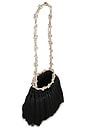 view 5 of 6 TASSEL EVENING KNOTTY BAG in Black