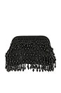 view 2 of 4 Beaded Drop Clutch in Black