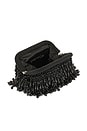 view 5 of 4 Beaded Drop Clutch in Black