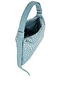 view 4 of 4 Mini Puffin Bag in Denim & Crystal