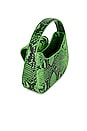 view 4 of 4 Mini Retro Bag in Grass Green