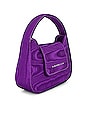 view 3 of 4 Mini Retro Bag in Plum