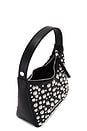 view 4 of 4 Studded Snap Bag in Black & Silver