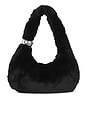 view 2 of 4 Faux Fur Figures Bag in Black