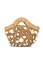 view 1 of 6 Mini Shelly Mercado Bag in Natural