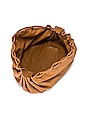 view 4 of 4 Vegan Scrunch Bag in Sepia Brown
