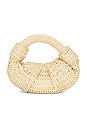 view 1 of 6 Raffia Lopsy Bag in Milk