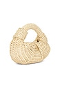 view 3 of 6 Raffia Lopsy Bag in Milk