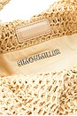view 5 of 6 Raffia Lopsy Bag in Milk