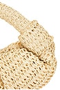view 6 of 6 Raffia Lopsy Bag in Milk