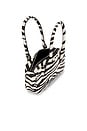 view 4 of 4 Mini Docta Bag in Zebra Trip